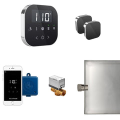 Mr. Steam AirButler Max Steam Shower Control Package with AirTempo Control and Aroma Glass SteamHead - Purely Relaxation