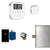 Mr. Steam AirButler Steam Shower Control Package with AirTempo Control and Aroma Glass SteamHead - Purely Relaxation
