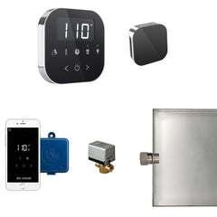 Mr. Steam AirButler Steam Shower Control Package with AirTempo Control and Aroma Glass SteamHead - Purely Relaxation