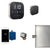 Mr. Steam AirButler Steam Shower Control Package with AirTempo Control and Aroma Glass SteamHead - Purely Relaxation