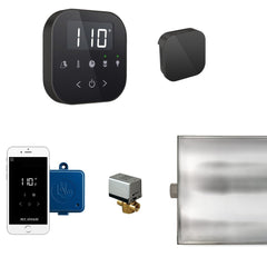 Mr. Steam AirButler Steam Shower Control Package with AirTempo Control and Aroma Glass SteamHead - Purely Relaxation