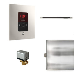 Mr. Steam Basic Butler Linear Steam Shower Control Package with iTempo Control and Linear SteamHead Square - Purely Relaxation