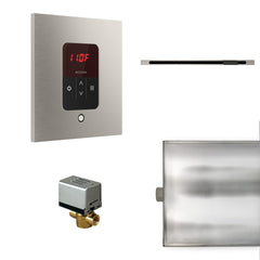 Mr. Steam Basic Butler Linear Steam Shower Control Package with iTempo Control and Linear SteamHead Square - Purely Relaxation