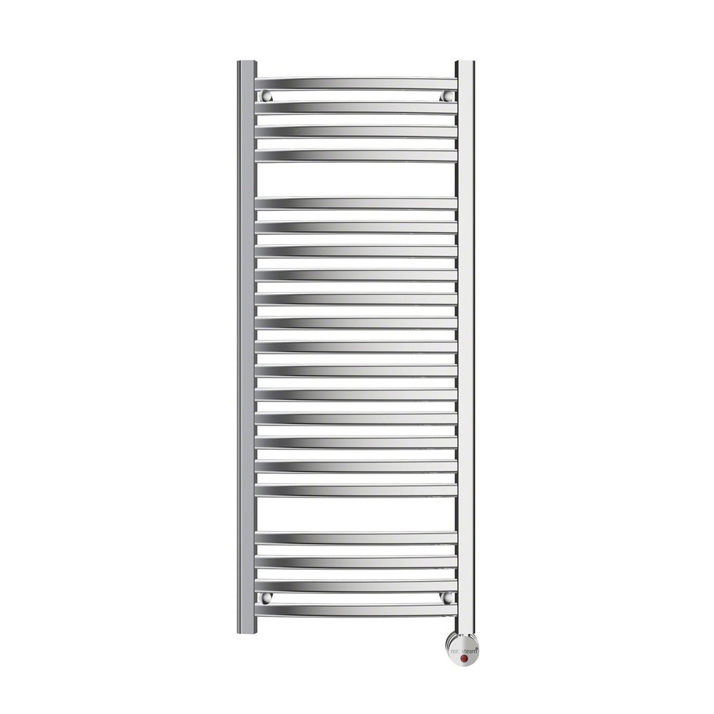 Mr. Steam Broadway 48 in. W. Towel Warmer in Polished Chrome - Purely Relaxation
