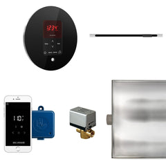 Mr. Steam Butler Linear Steam Shower Control Package with iTempoPlus Control and Linear SteamHead Round - Purely Relaxation