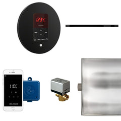Mr. Steam Butler Linear Steam Shower Control Package with iTempoPlus Control and Linear SteamHead Round - Purely Relaxation