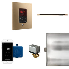 Mr. Steam Butler Linear Steam Shower Control Package with iTempoPlus Control and Linear SteamHead Square - Purely Relaxation