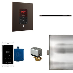 Mr. Steam Butler Linear Steam Shower Control Package with iTempoPlus Control and Linear SteamHead Square - Purely Relaxation