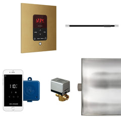 Mr. Steam Butler Linear Steam Shower Control Package with iTempoPlus Control and Linear SteamHead Square - Purely Relaxation
