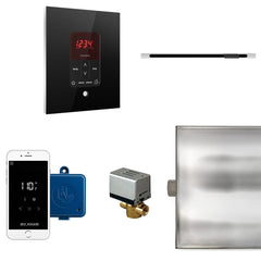 Mr. Steam Butler Linear Steam Shower Control Package with iTempoPlus Control and Linear SteamHead Square - Purely Relaxation