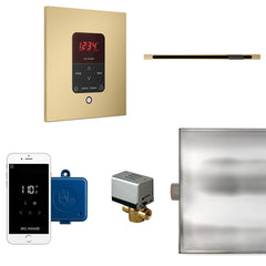 Mr. Steam Butler Linear Steam Shower Control Package with iTempoPlus Control and Linear SteamHead Square - Purely Relaxation