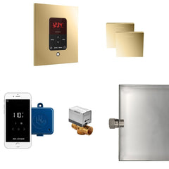 Mr. Steam Butler Max Steam Shower Control Package with iTempoPlus Control and Aroma Designer SteamHead Square - Purely Relaxation