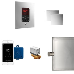 Mr. Steam Butler Max Steam Shower Control Package with iTempoPlus Control and Aroma Designer SteamHead Square - Purely Relaxation