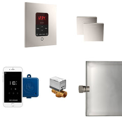 Mr. Steam Butler Max Steam Shower Control Package with iTempoPlus Control and Aroma Designer SteamHead Square - Purely Relaxation