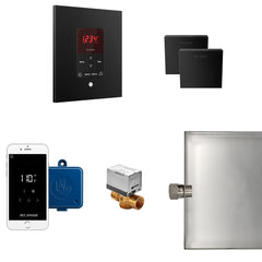 Mr. Steam Butler Max Steam Shower Control Package with iTempoPlus Control and Aroma Designer SteamHead Square - Purely Relaxation