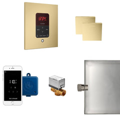 Mr. Steam Butler Max Steam Shower Control Package with iTempoPlus Control and Aroma Designer SteamHead Square - Purely Relaxation