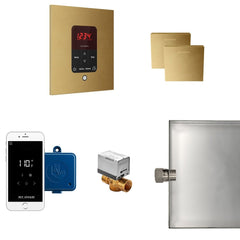 Mr. Steam Butler Max Steam Shower Control Package with iTempoPlus Control and Aroma Designer SteamHead Square - Purely Relaxation