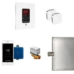 Mr. Steam Butler Max Steam Shower Control Package with iTempoPlus Control and Aroma Designer SteamHead Square - Purely Relaxation