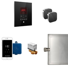 Mr. Steam Butler Max Steam Shower Control Package with iTempoPlus Control and Aroma Designer SteamHead Square - Purely Relaxation