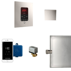 Mr. Steam Butler Steam Shower Control Package with iTempoPlus Control and Aroma Designer SteamHead Square - Purely Relaxation