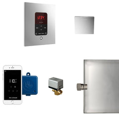 Mr. Steam Butler Steam Shower Control Package with iTempoPlus Control and Aroma Designer SteamHead Square - Purely Relaxation