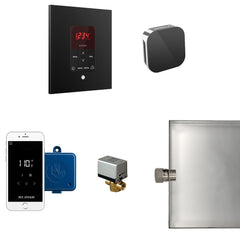 Mr. Steam Butler Steam Shower Control Package with iTempoPlus Control and Aroma Designer SteamHead Square - Purely Relaxation