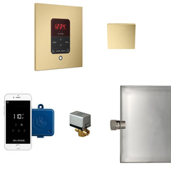 Mr. Steam Butler Steam Shower Control Package with iTempoPlus Control and Aroma Designer SteamHead Square - Purely Relaxation