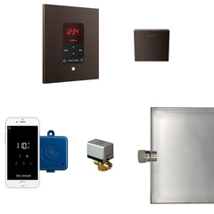 Mr. Steam Butler Steam Shower Control Package with iTempoPlus Control and Aroma Designer SteamHead Square - Purely Relaxation