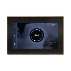 Mr. Steam iSteamX Steam Shower Control and Aroma Glass SteamHead - Purely Relaxation