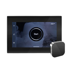 Mr. Steam iSteamX Steam Shower Control and Aroma Glass SteamHead - Purely Relaxation
