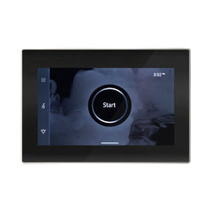 Mr. Steam iSteamX Steam Shower Control and Aroma Glass SteamHead - Purely Relaxation