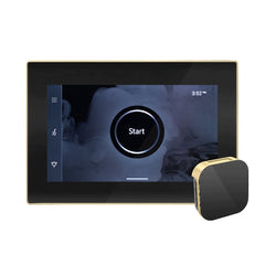 Mr. Steam iSteamX Steam Shower Control and Aroma Glass SteamHead - Purely Relaxation