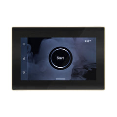 Mr. Steam iSteamX Steam Shower Control and Aroma Glass SteamHead - Purely Relaxation
