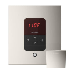 Mr. Steam iTempo Steam Shower Control and Aroma Designer SteamHead Square - Purely Relaxation