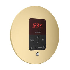 Mr. Steam iTempoPlus Steam Shower Control and Aroma Designer SteamHead Round - Purely Relaxation