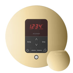 Mr. Steam iTempoPlus Steam Shower Control and Aroma Designer SteamHead Round - Purely Relaxation