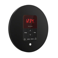 Mr. Steam iTempoPlus Steam Shower Control and Aroma Designer SteamHead Round - Purely Relaxation