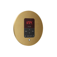 Mr. Steam iTempoPlus Steam Shower Control and Aroma Designer SteamHead Round - Purely Relaxation