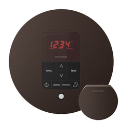 Mr. Steam iTempoPlus Steam Shower Control and Aroma Designer SteamHead Round - Purely Relaxation