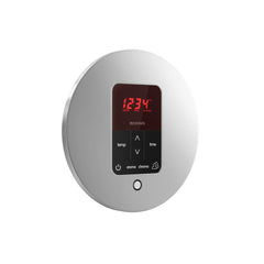 Mr. Steam iTempoPlus Steam Shower Control and Aroma Designer SteamHead Round - Purely Relaxation