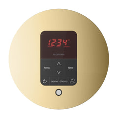 Mr. Steam iTempoPlus Steam Shower Control and Aroma Designer SteamHead Round - Purely Relaxation