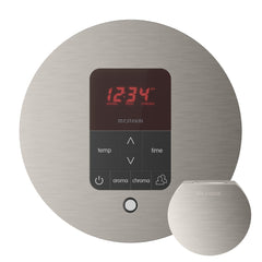 Mr. Steam iTempoPlus Steam Shower Control and Aroma Designer SteamHead Round - Purely Relaxation