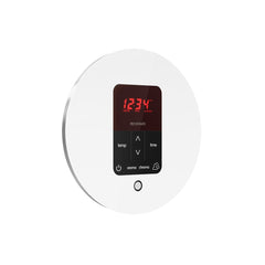 Mr. Steam iTempoPlus Steam Shower Control and Aroma Designer SteamHead Round - Purely Relaxation