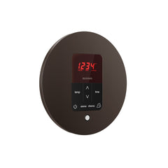 Mr. Steam iTempoPlus Steam Shower Control and Aroma Designer SteamHead Round - Purely Relaxation