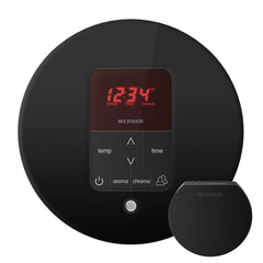 Mr. Steam iTempoPlus Steam Shower Control and Aroma Designer SteamHead Round - Purely Relaxation