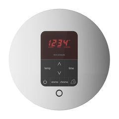 Mr. Steam iTempoPlus Steam Shower Control and Aroma Designer SteamHead Round - Purely Relaxation