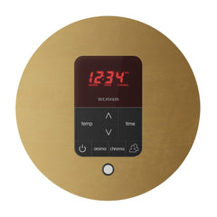 Mr. Steam iTempoPlus Steam Shower Control and Aroma Designer SteamHead Round - Purely Relaxation