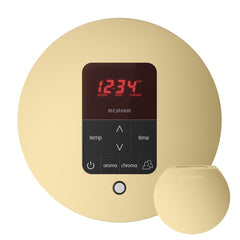 Mr. Steam iTempoPlus Steam Shower Control and Aroma Designer SteamHead Round - Purely Relaxation