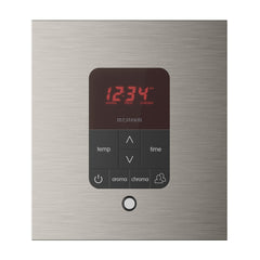 Mr. Steam iTempoPlus Steam Shower Control and Aroma Designer SteamHead Square - Purely Relaxation