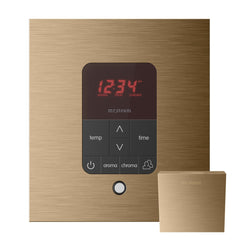 Mr. Steam iTempoPlus Steam Shower Control and Aroma Designer SteamHead Square - Purely Relaxation